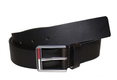 Tommy Jeans Herren Gürtel Ledergürtel