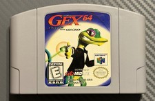 Nintendo 64 Gex 64 Enter the Gecko N64 Cartridge Only. Authentic & Tested