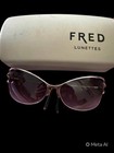 Authentiques Lunettes FRED Paris Vintage – Monture Dorée – Avec Étui