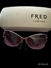 Original FRED Paris Vintage Brille - Goldfass...