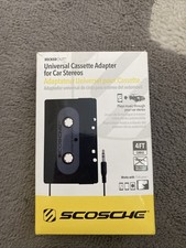 SCOSCHE Universal Cassette Adapter For Car Stereos