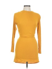 Boohoo Women Yellow Casual Dress 10
