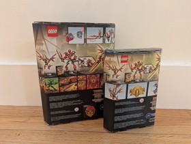 LEGO Bionicle 71308 Tahu Uniter of Fire 71303 & Ikir Creature of Fire