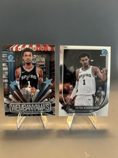 2025-26 Bowman Basketball Chrome Victor Wembanyama Hobby Stars & Chrome Base