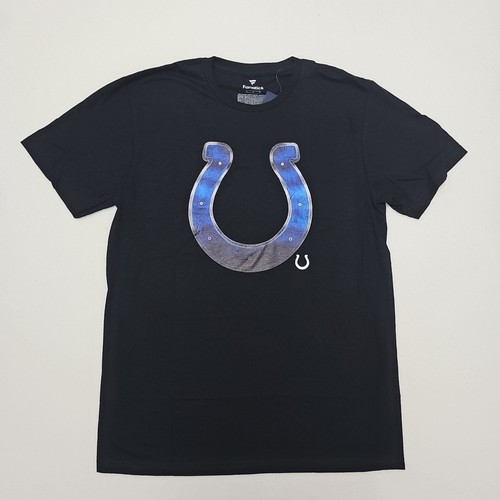 Herren T-Shirt Fanatics schwarz Indianapolis Colts Midnight Mascot Team Logo Gr. M - Bild 1 von 6