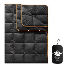 Camping Blanket,Lightweight Puffy Blanket Packable Down Alternative Throw Bla...