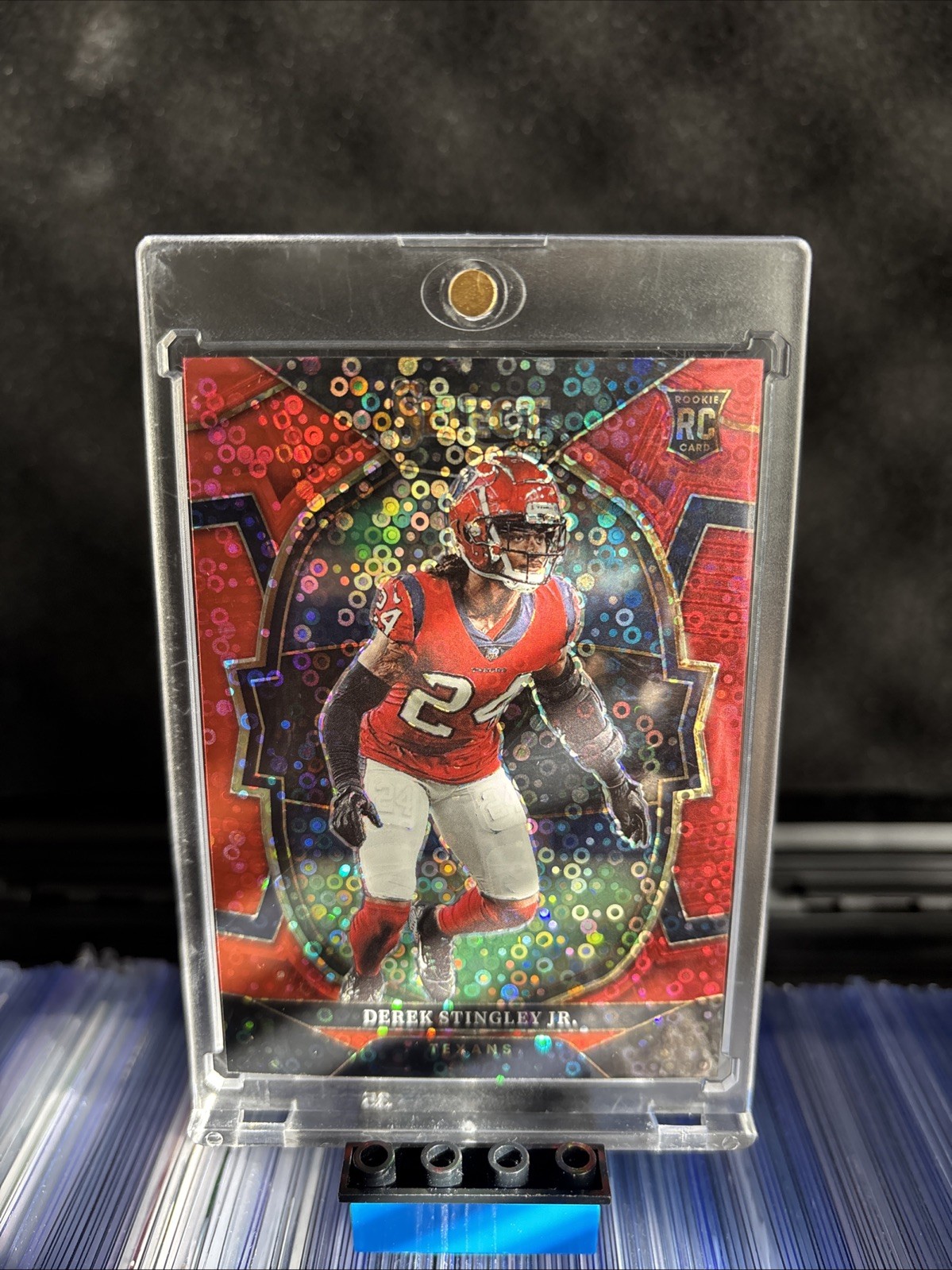 2022 Panini Select - Concourse Derek Stingley Jr. #48 Red Disco Prizm /49 (RC)