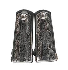 Étriers en cuir Charro Aguila Mexicana Estribos