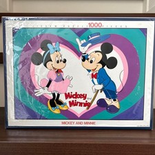 Rare Brand Puzzle Disney Mickey and Minnie 1000 Pieces