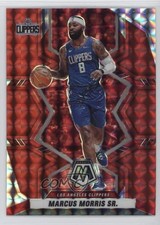 2021-22 Panini Mosaic Red Mosaic Prizm Marcus Morris Sr #151 1p0q
