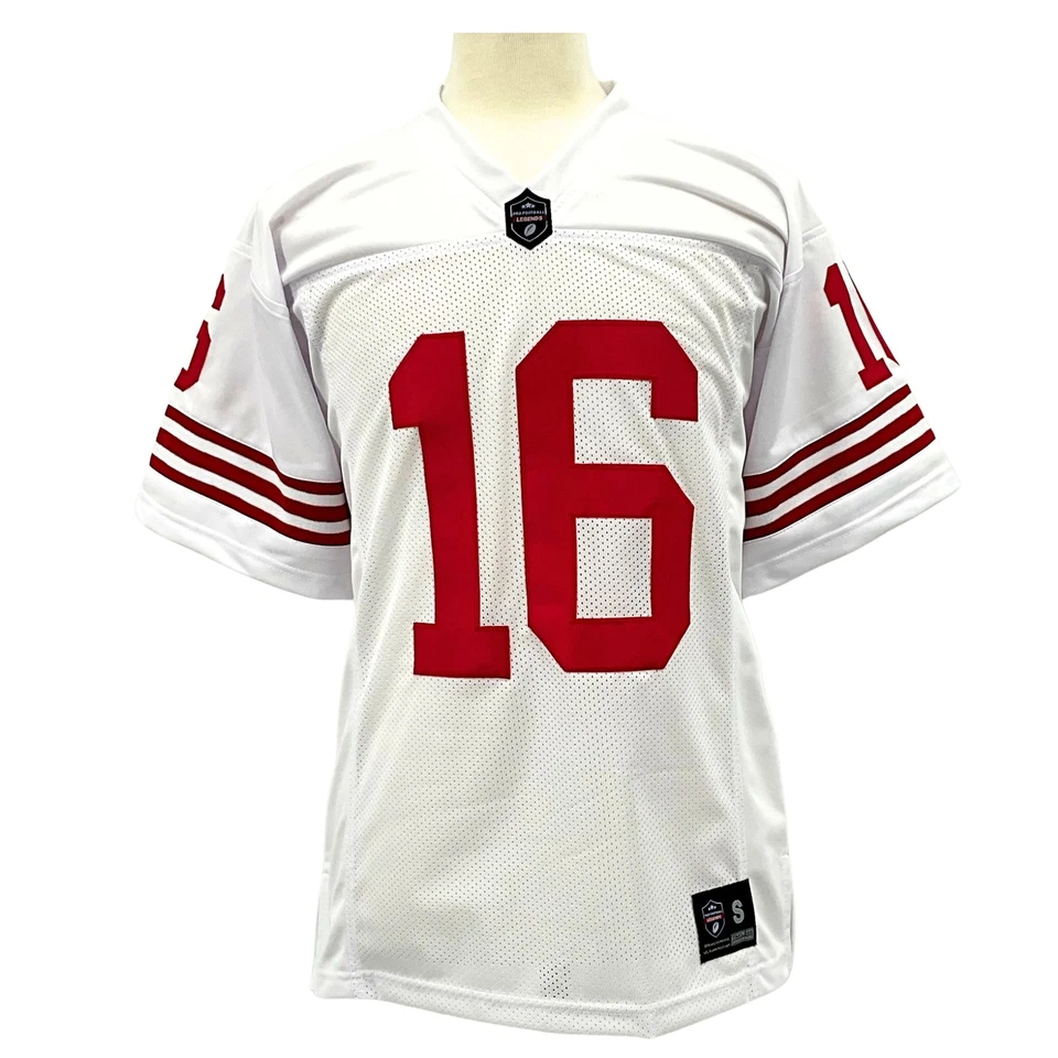 Jersey Joe Montana Blanco San Francisco | S-5XL Sin Firmar Personalizado Cosido Foto 2 de 4