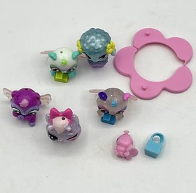 Hatchimals Alive Bloomables Mini Figure Cat Panda Lamb Butterfly Fairy Lot 5x