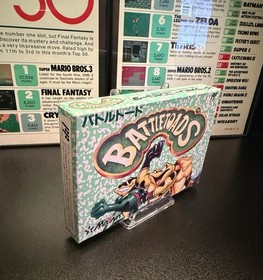 Battletoads CIB - Famicom - Japan Import - Great Condition
