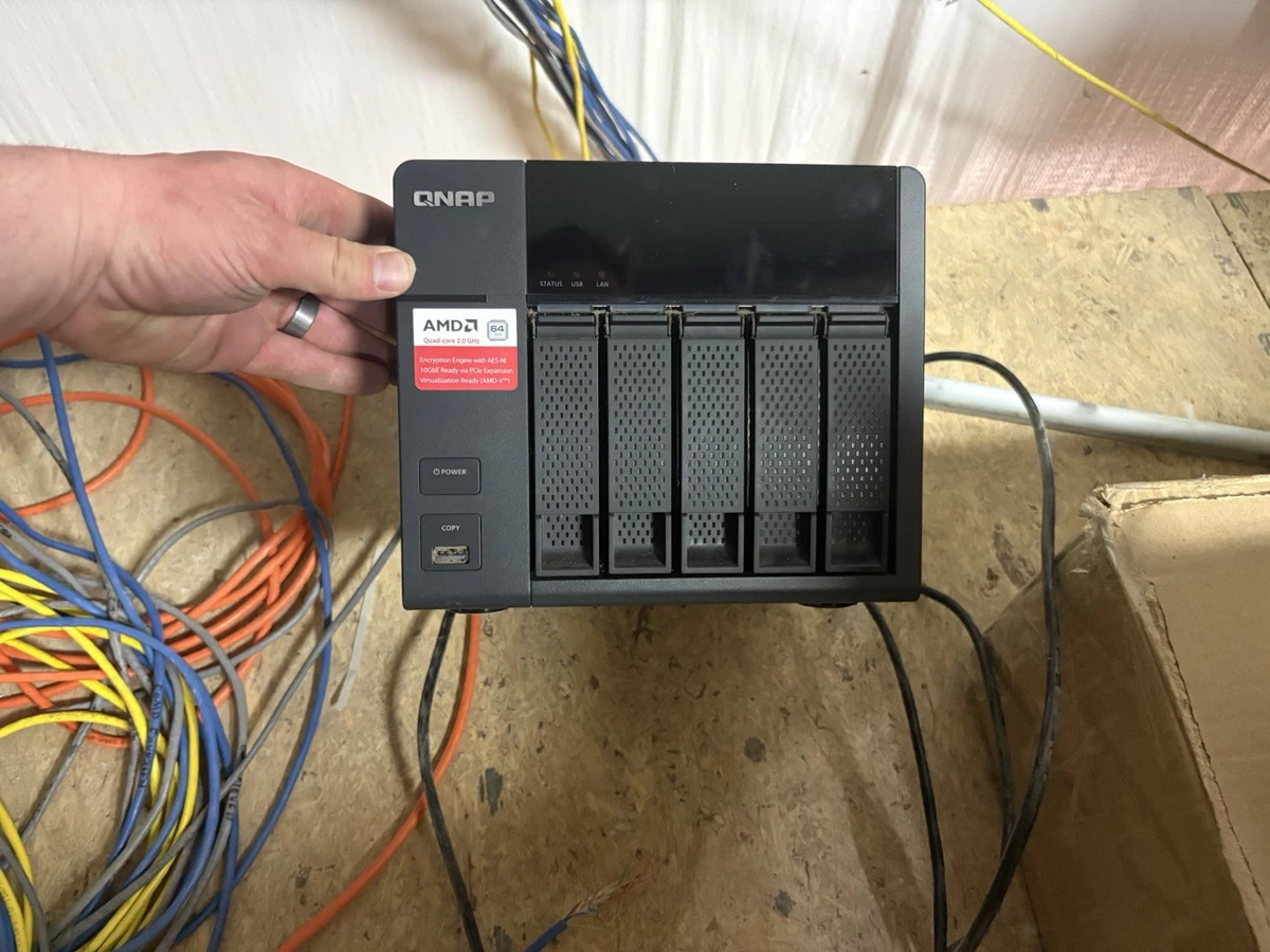 QNAP Network Attached Storage 5 Bays for sale | eBay