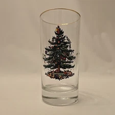 SPODE Christmas Tree Highball Glasses Tumblers Multiple Discount Available