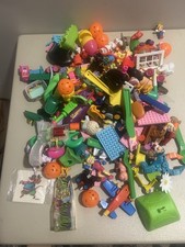 Vintage 10Lbs Huge Random Bulk Toy Happy Meal Toys McDonalds Burger King Lot
