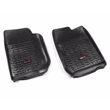 Rugged Ridge All Terrain Front Row Floor Liners For Wrangler Jk Left Hand Drive