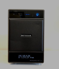 Netgear ReadyNAS NV+ v2 – 4‑Bay NAS – 4× 500GB Drives Network Attached Storage
