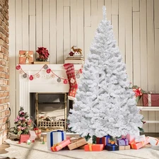 4/5/6/7ft Christmas Tree Artificial Pine Holiday Xmas Tree Party Home Decoration