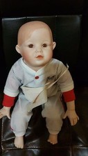 ~Ashton Porcelain Doll Michael By Artist Yolando Bello 11