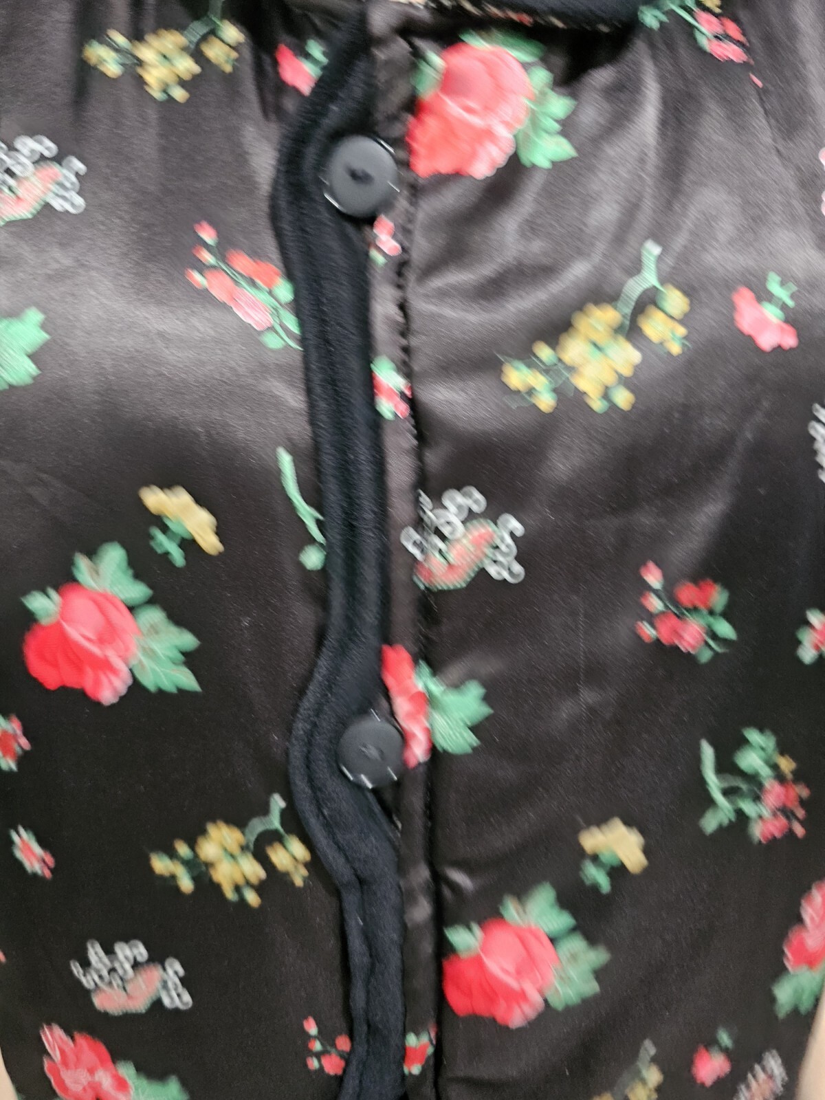 Reversible Quilted Insulated Patchwork Floral Cus… - image 14