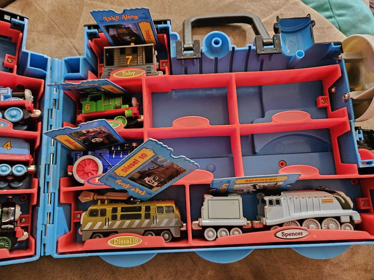 Thomas & Friends - Case & Train Lot - 2002-2003 Take Along Tickets