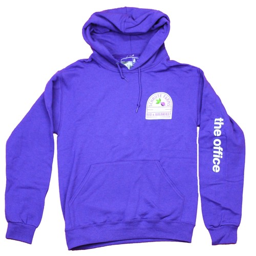 The Office Mens Pullover Hoodie - Schrute Farms Bed & Breakfast Lapel Logo