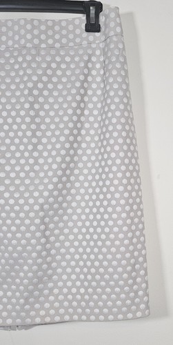 Calvin Klein Skirt Women’s Size 8 polka dots cream and white - Picture 3 of 7