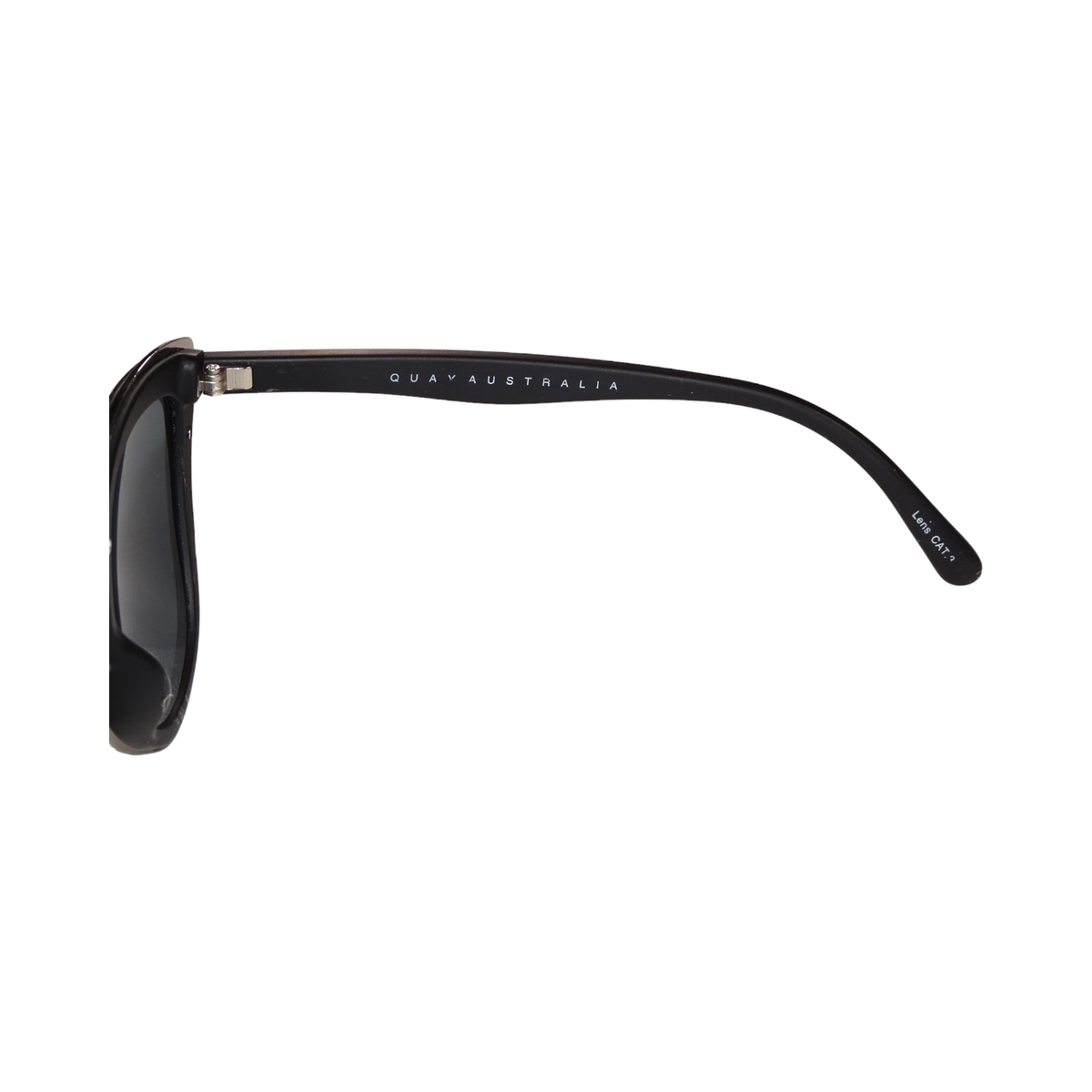 Quay Australia My Girl 126 Cat Eye 3 Sunglasses Black w 