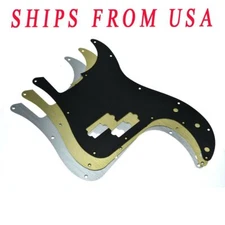 13-Hole Aluminium Anodized Bass Pickguard Fits American Fender Precision Bass