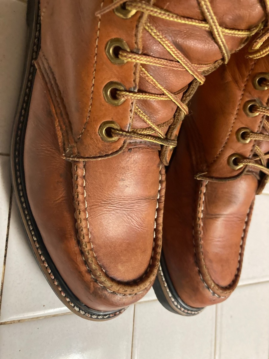 VTG FIELD & STREAM Vintage WORK CHORE PACKER Boots Feather 8 EE MADE IN USA FIELD & STREAM Vintage WORK CHORE PACKER Boots Feather 8 C  main image 4