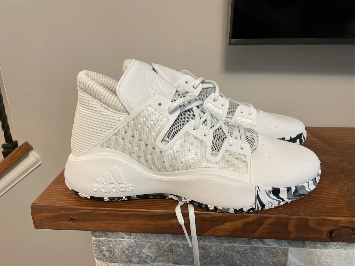 Size 12 Adidas Pro Vision White Basketball Shoes EF0485
