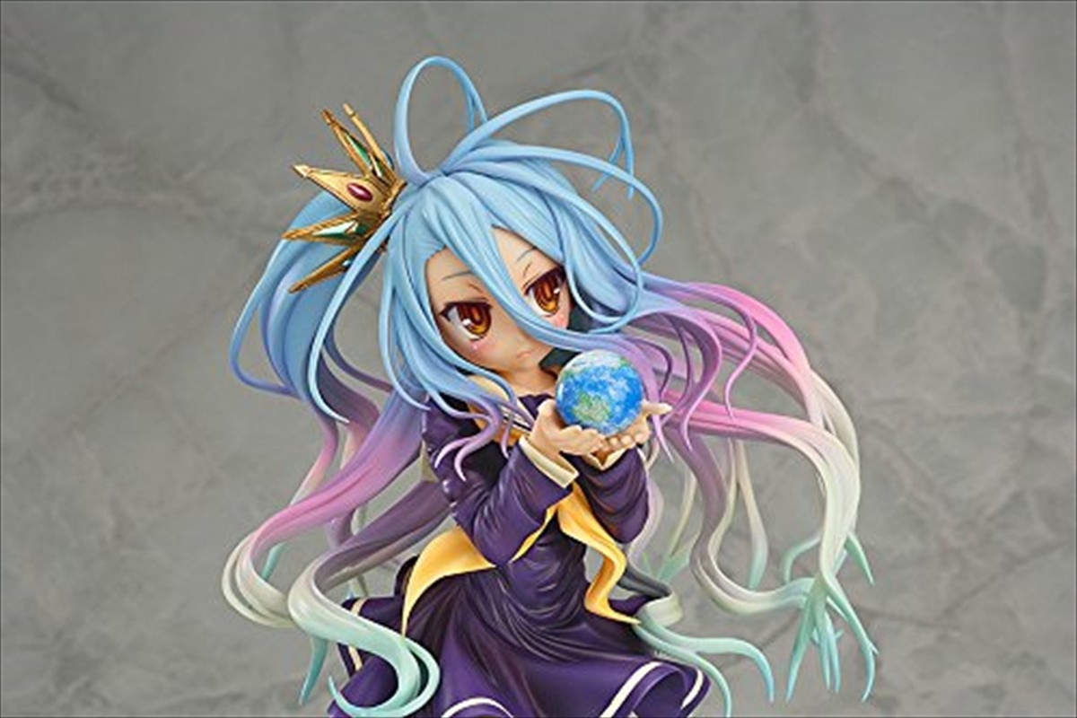 Shiroです╰(*´︶`*)╯♡ No Game No Life White Shiro 1/7 PVC Figure Phat Company Japan NEW