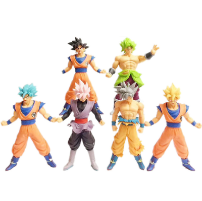 6 Pcs/lot 8Cm Dragon Ball Gt Figure Son Goku Super Saiyan 4 and Pan Model  Dolls Toys for Boys Kids Birthday Christmas Gift - AliExpress