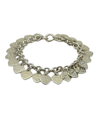 TIFFANY Multi Heart Tag Bracelet silver Body: SILVER925