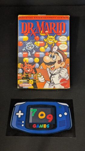 Dr. Mario (Nintendo Entertainment System, 1990) NES CIB COMPLETE - Picture 1 of 7
