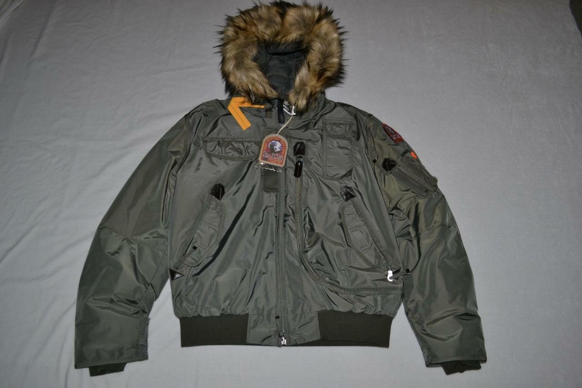 AUTHENTIC PARAJUMPERS GOBI ECO MEN JACKET FISHERMAN GREEN ALL