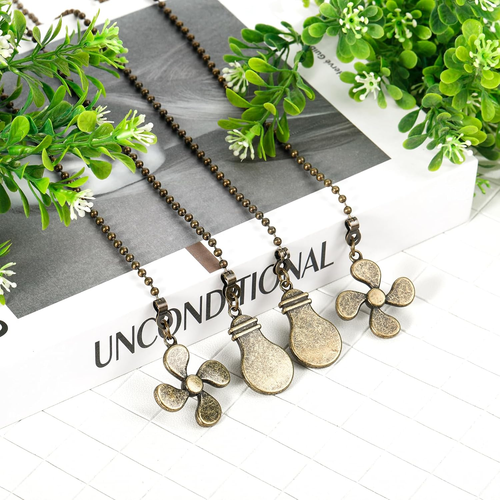 4PCS Ceiling Fan Pull Chain, Ceiling Fan Pulls Decorative, Ceiling Fan Pull Chai - Picture 2 of 12