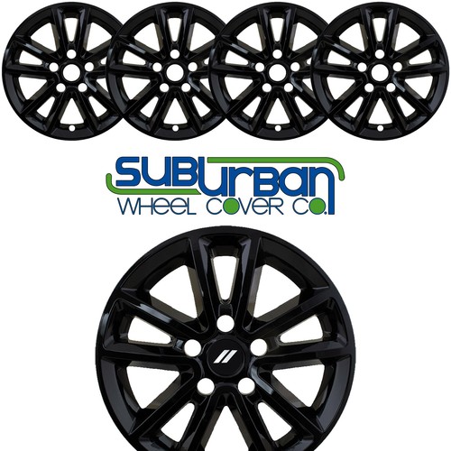 2013-2020 Dodge Caravan # 7252-GB 17" Split Spoke Gloss Black Wheel Skins SET/4 - 第 1/8 張圖片