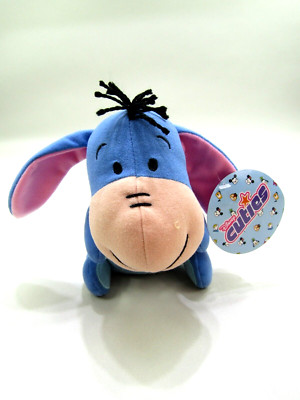Disney Cuties Eeyore Winnie the Pooh Beanbag Plush Disney Store Exclusive NWT