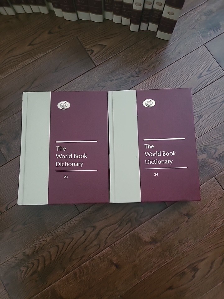 【お値下げ！】The World Book Dictionary 2冊セット The World Book Dictionary 2 Volume Set: Edited by Clarnece L