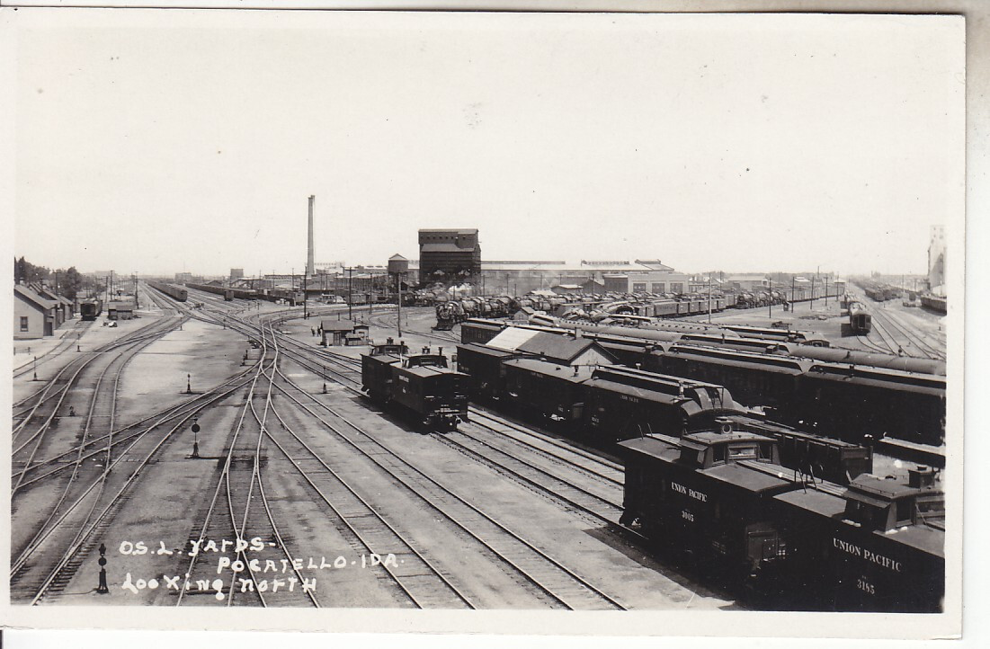 RPPC Pocatello Idaho OSL Oregon Short Line Train Railroad Yards Bannock CO ID eBay