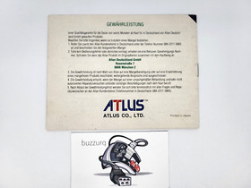 Rockin' Kats - Nintendo NES - Spielanleitung Booklet - NOE