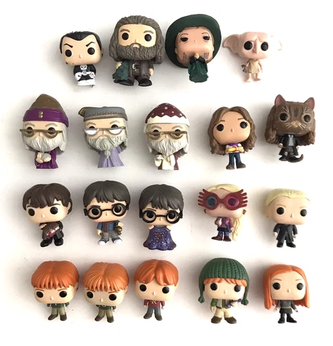 HARRY POTTER Mini Funko Pop Figures LOT OF 19 Toy Collectible Figurine MINIATURE