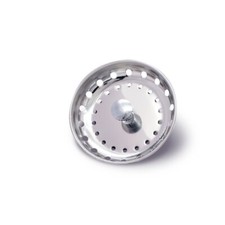 Kitchen Sink Drain Stopper Basket Strainer Waste Plug Stainless Steel