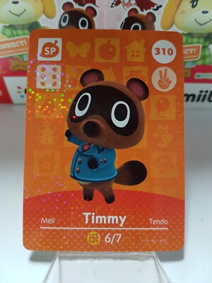 Welcome to Animal Crossing Series 4 Amiibo Card (Authentic