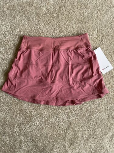 Lululemon Pace Rival Skirt Long, BRRO, NWT, Size 4 - 第 1/4 張圖片