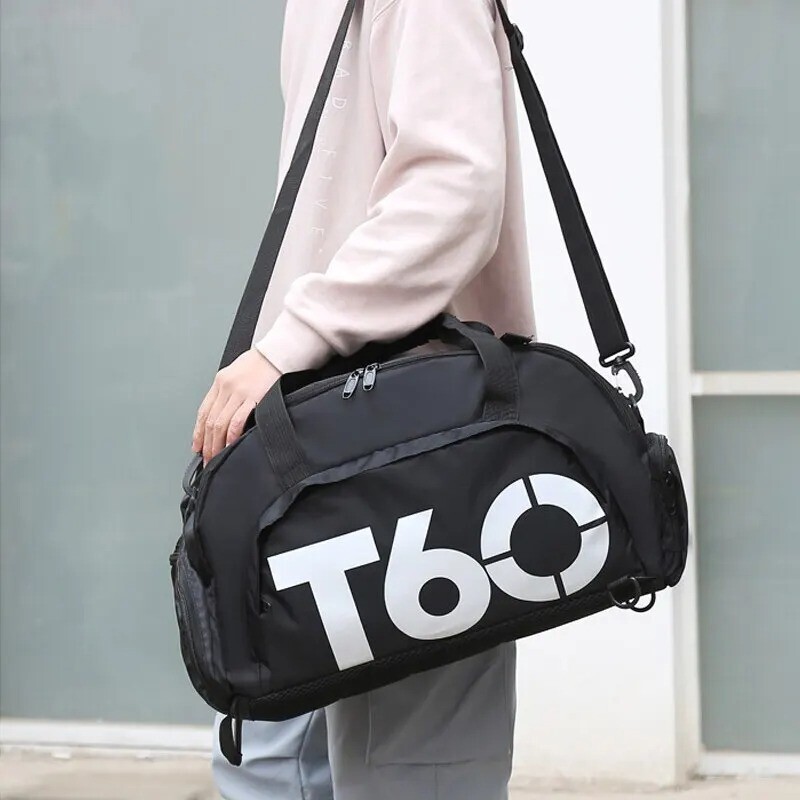 Sac de fitness étanche avec compartiment humide pour le yoga