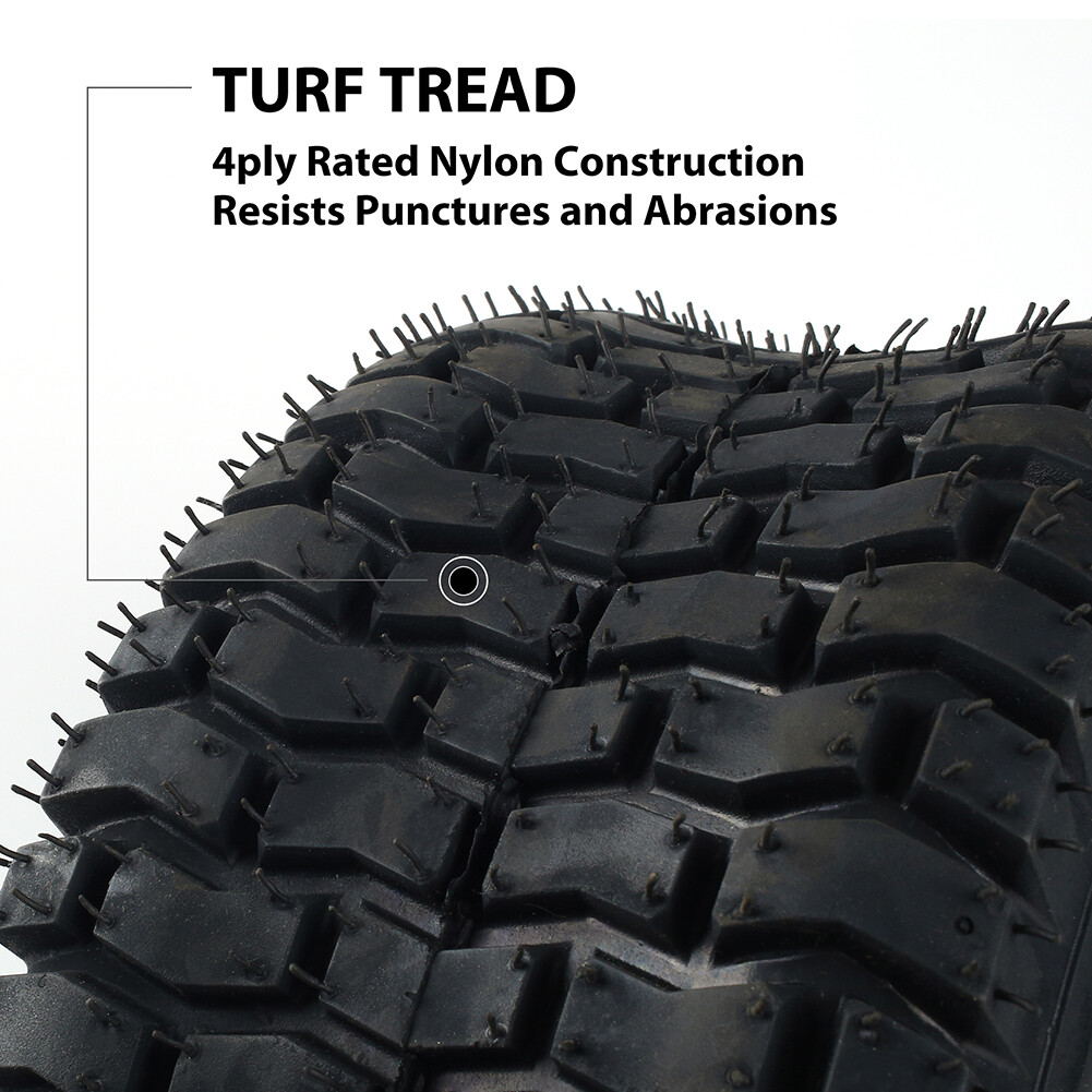 4PCS 15x6.006 Lawn Mower Turf Tires 15x6x6 Lawn Garden Tractor Golf