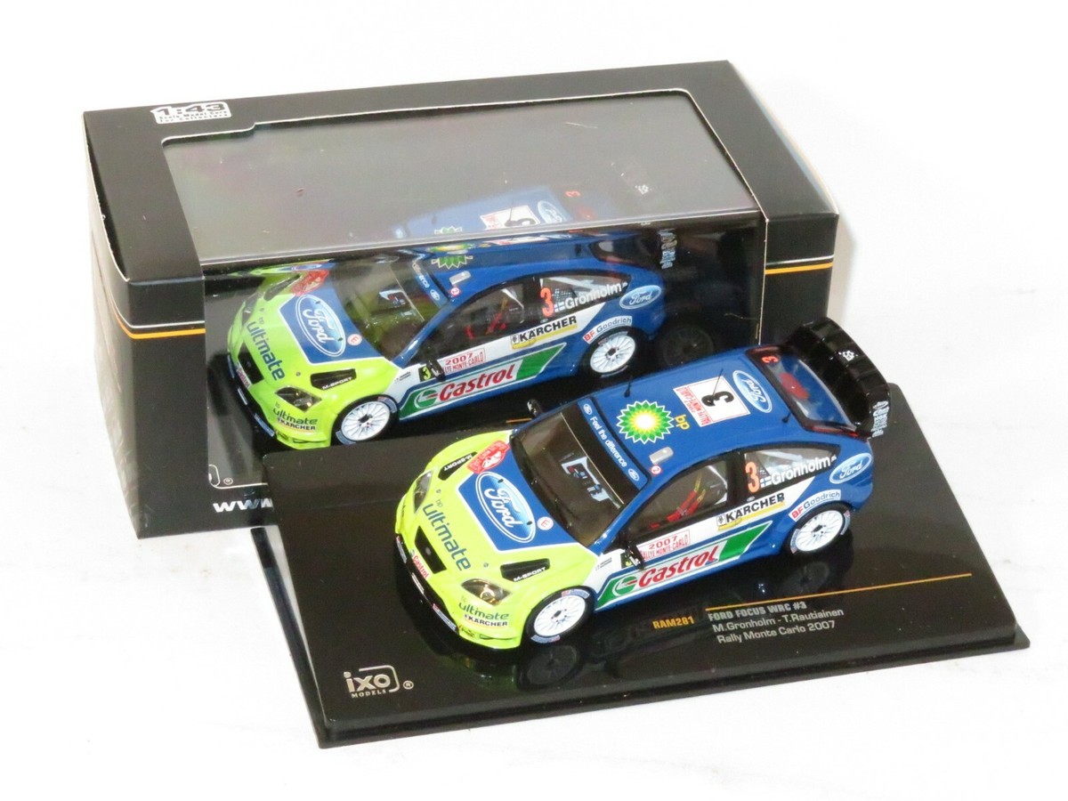 FORD FOCUS RS WRC 06 RALLYE DE MONTE CARLO 2006 GRONHOLM ALTAYA 1:4
